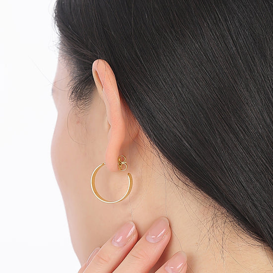 【FAUNA-LAB】HOOP S GOLD (ピアス)