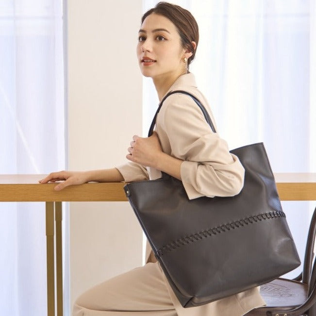 Smooth Leather Tote